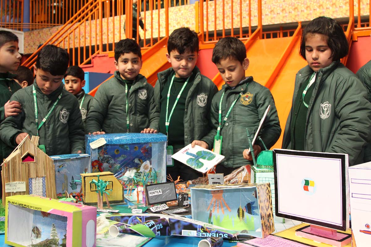 School organizes Science Exhibition for Classes UKG10th Delhi Public