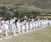Students performing during the event